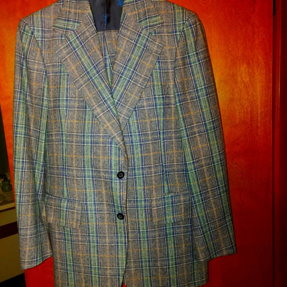 Mans wool suit